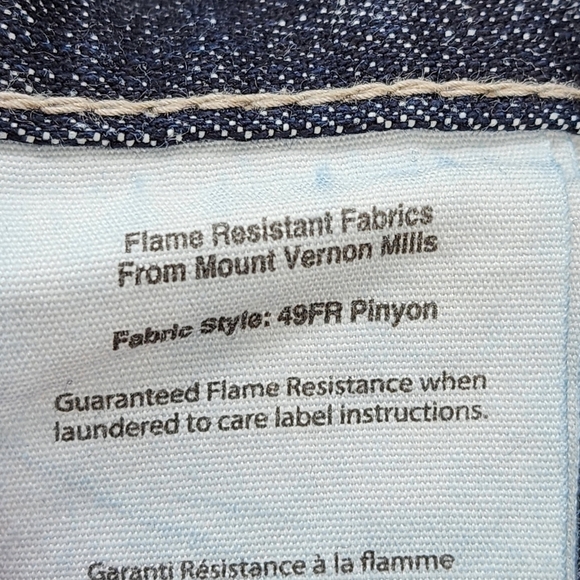 Carhartt Men's Flame-Resistant Relaxed Fit 5-Pocket Jean - 34X38 - Picture 8 of 9